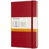 Moleskine Classic Notitieboek - Medium - Hardcover - Gelinieerd - Rood
