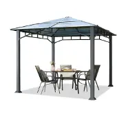 TOOLPORT Tuinpaviljoen Hardtop Sunset Deluxe, 3x3m
