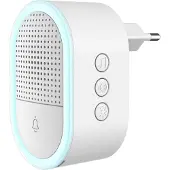 Beafon Chime 2, Wit, Draadloos, 433 MHz, 100 meter, Werkt op netstroom, 100 - 240 V