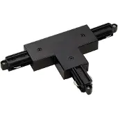 SLV 1 Fase T Connector 1 Aarde Links Zwart