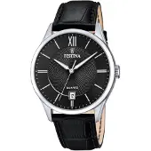Festina - F20426/3 - Polshorloge - Heren - Quartz - Lederen band