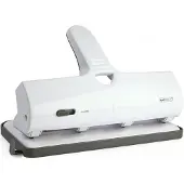 Rapesco Perforator, ALU 40 vier-gaats perforator, 40 vel, wit vereist 30% minder inspanning, ponscapaciteit: 40