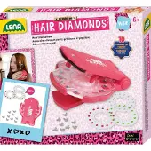 Lena haar diamanten knutselset - kleurrijke haarversiering voor kinderen.