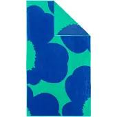 Marimekko Iso Unikko badhanddoek Teal-blue, 100x180 cm