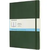 Moleskine Classic Notitieboek - Extra Large - Softcover - Gestippeld - Mirte Groen