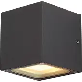 SLV Muurlamp Sitra Cube Up Down Gx53 Antraciet