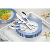 Esmeyer Vork Bettina Lengte: 19,6 cm Materiaal: Roestvrij staal, Bestek, Zilver