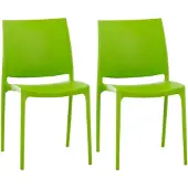 CLP Maya Set van 2 Stoelen groen