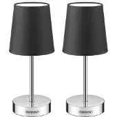 Monzana Tafellamp Lumière Set van 2 Antraciet 32x13x13cm