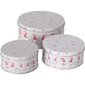 MamboCat B. 3-delige set Lucky metalen koektrommels - 2024395
