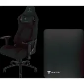 Vortech Pro Gamestoel Zwart + Vloermat
