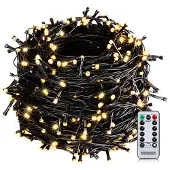 Monzana Kerstverlichting Warm Wit 60m Afstandsbediening