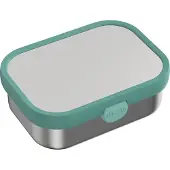 Mepal Campus RVS bento lunchbox met vork - Cool mint