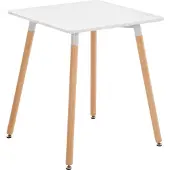 CLP Keukentafel Viborg, wit, afmeting 60 cm. Afmeting: 60 cm