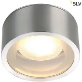 SLV Veranda plafondlamp Rox 12,5cm metaalgrijs