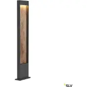SLV Design lamp met hout Flatt 100cm