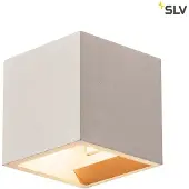 SLV Wandlamp Solid Cube Up-Down betongrijs