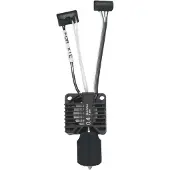 Bambu Lab X1E Hotend Assembly with Hardened Steel Nozzle