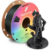 Polymaker CA05011 Panchroma Satin Filament PLA kunststof Gesatineerd, Hoge stijfheid 1.75 mm 1000 g Zwart 1 stuk(s)