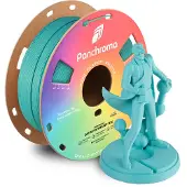 Polymaker CA05006 Panchroma Satin Filament PLA kunststof Gesatineerd, Hoge stijfheid 1.75 mm 1000 g Teal, Blauw-groen 1 stuk(s)