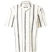 Only & Sons Overhemd 'ONSSTEPAN' zwart / wit