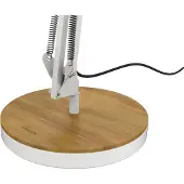Unilux UNiLUX400153645 LED-tafellamp BAYA BAMBOO, wit-bamboe