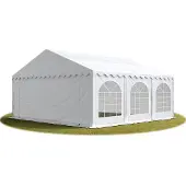 Sonstiges Partytent 6x6 m, PVC 750, met Grondframe, wit
