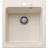 BLANCO Naya 45 - Silgranite spoelbak, 51x47 cm, zacht wit 527126