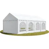 Sonstiges Partytent 4x8 m, PVC 750, met Grondframe, wit