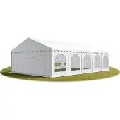 Sonstiges Partytent 6x10 m, PVC 750, met Grondframe, wit