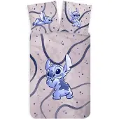 Disney Lilo and Stitch Peuterdekbedovertrek Stripes- 100 x 135 cm - 40 x 60 cm - Katoen