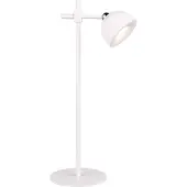 TRIO REALITY MAXIMA - Tafellamp - Bureaulamp - Wit - incl. 1x SMD 3W - Touch functie - Verstelbaar in hoogte - Oplaadbaar - Snoerloos