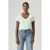Levi's Shirt 'The Perfect V-Neck' pastelblauw
