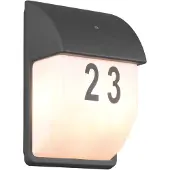 TRIO Buitenlamp Mersey Met Huisnummers