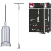 Paulmann Runa 230V-railsysteem lamp, Hanglamp URail GU10 Chroom (mat)