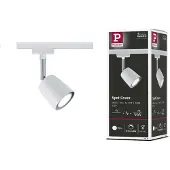 Paulmann Cover 95336 - 230V-railsysteem lamp GU10 10 W Dimbaar - Chroom Wit