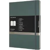Moleskine Professional Notitieboek - Extra Large - Hardcover - Bos Groen