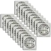 EQ-3 HomeMatic Adapterset, Jung J2, set van 20 stuks