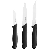 Fiskars Essential Set Groentemessen 3 Stuks - Messensets Roestvrijstaal Black - 1065584
