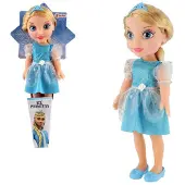 Toi-Toys Prinses ijs pop 28 cm blauw - - Meisje