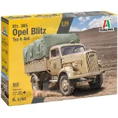 Wittmax Modelbouwpakket Auto - 6760 Kfz. 305 Opel Blitz Typ A 4x4 WWII - Duits Militair Voertuig Plastic - 1:35 - Modelbouw
