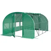 TOOLPORT Tunnelkas 3x4 m, PE-folie, groen