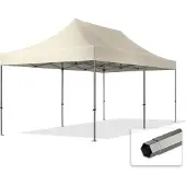 TOOLPORT 3x6 m Easy up partytent, PREMIUM staal 40mm, crème
