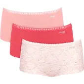 Sloggi Broekje 'Go Crush' rosa / watermeloen rood / offwhite