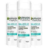 Garnier 3x Pureactive Exfoliërende Liquid Care Salicylic 120 Ml