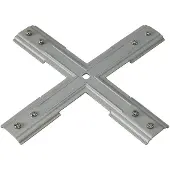SLV 143169 Stabilisator met X-verbinding voor enkelfasige hoogspanningsstroomrail, nikkel, mat