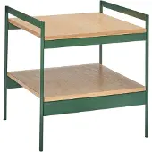 Hubsch Jaunty Bijzettafel Groen/Naturaal