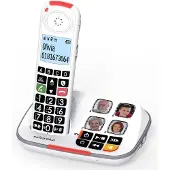 SwissVoice Téléphone sans fil Xtra 2355 Solo avec répondeur Blanc
