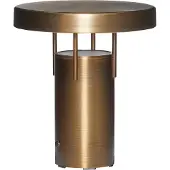 Hubsch Tafellampe , Goud / Messing, Woonkamer, Aluminium