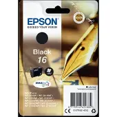 Epson inktcartridge 16, 175 pagina's, OEM C13T16214012, zwart 10 stuks